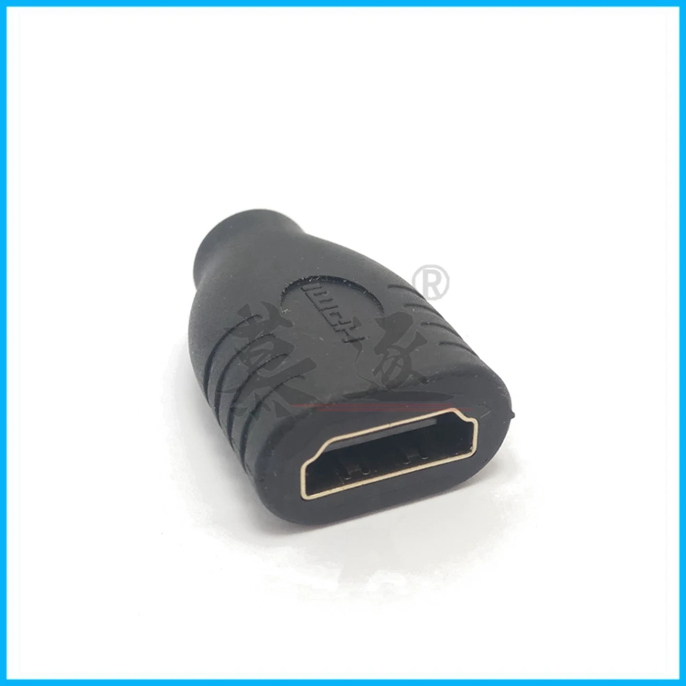 Micro HD-compatível fêmea para HDTV fêmea cabo adaptador conector 1080P 1.4V