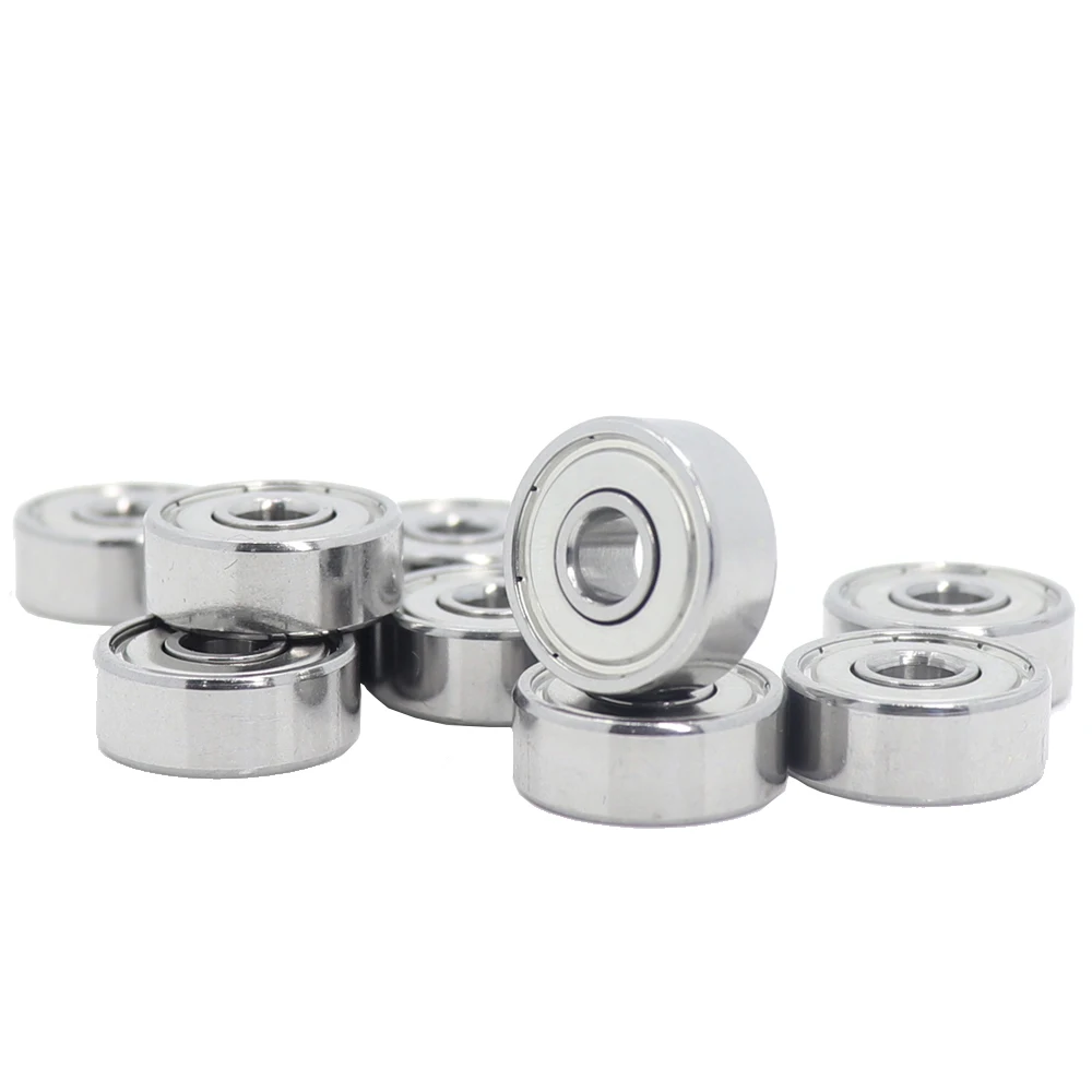 624ZZ ABEC-5 (100PCS) 4x13x5MM  Wire Cutting Machine Miniature Ball Bearings  624ZZ EMQ Z3V3