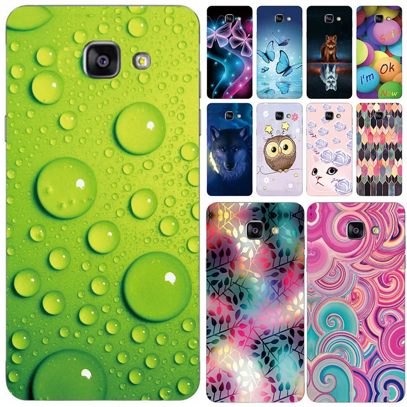 Case for Samsung Galaxy A5 2016 A510 SM-A510F A510M Cartoon Cover Silicone Soft TPU Protective Phone Cases Coque