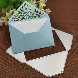 Envelope Pocket background Metal Cutting Dies For DIY Scrapbooking Album Embossing Paper Cards Decorative Crafts