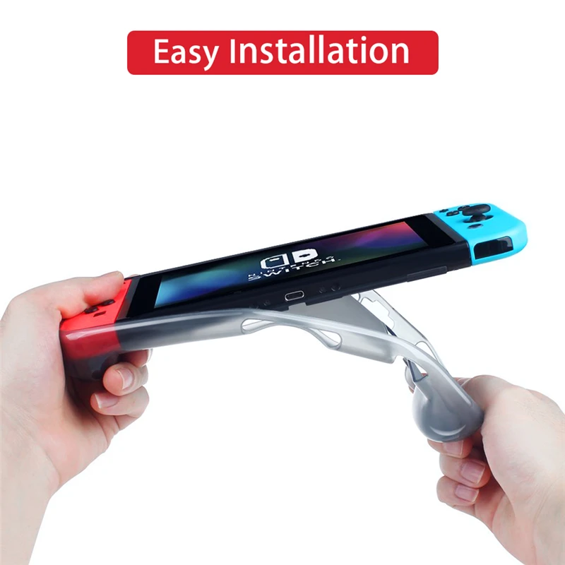 For Nintendo Switch Storage Soft TPU Silicone Case  Protector Case For nintend switch console accessories