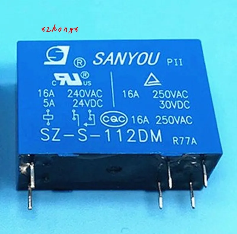 

SZ-S-112DM 105DM SZ-S-124DM relay 16a250v6pin set normally open