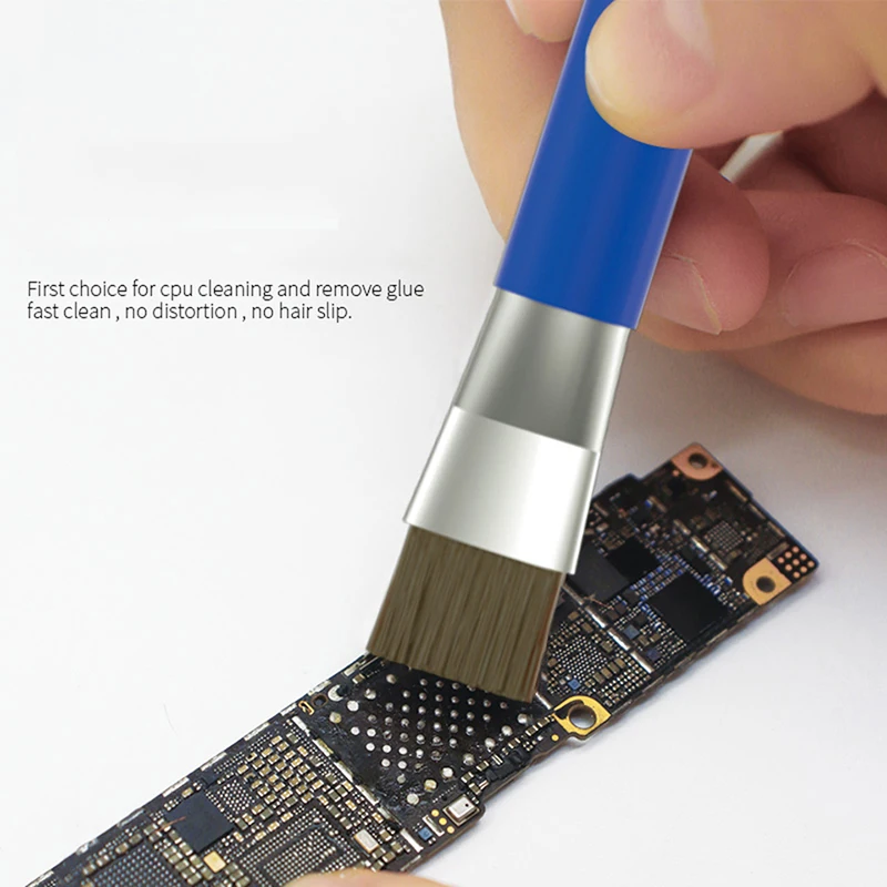 B&R anti-static cleaning soft small brush mobile phone electronic repair pad hard washing welding rosin cleaning dust brush