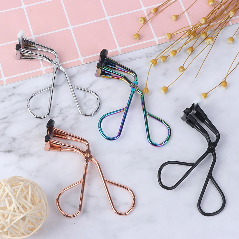 2020 hot sale New Eyelash Curler Makeup Tools Eyelash Curler Beauty Tool Lashes Makeup Eyelash Tweezers Wholesale