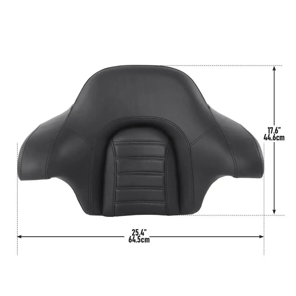 Motocicleta Rei Chopped Tronco Pad Encosto Para Harley Touring Tour Pak CVO Rei Estrada Electra Glide Rua 2014-2022 2019