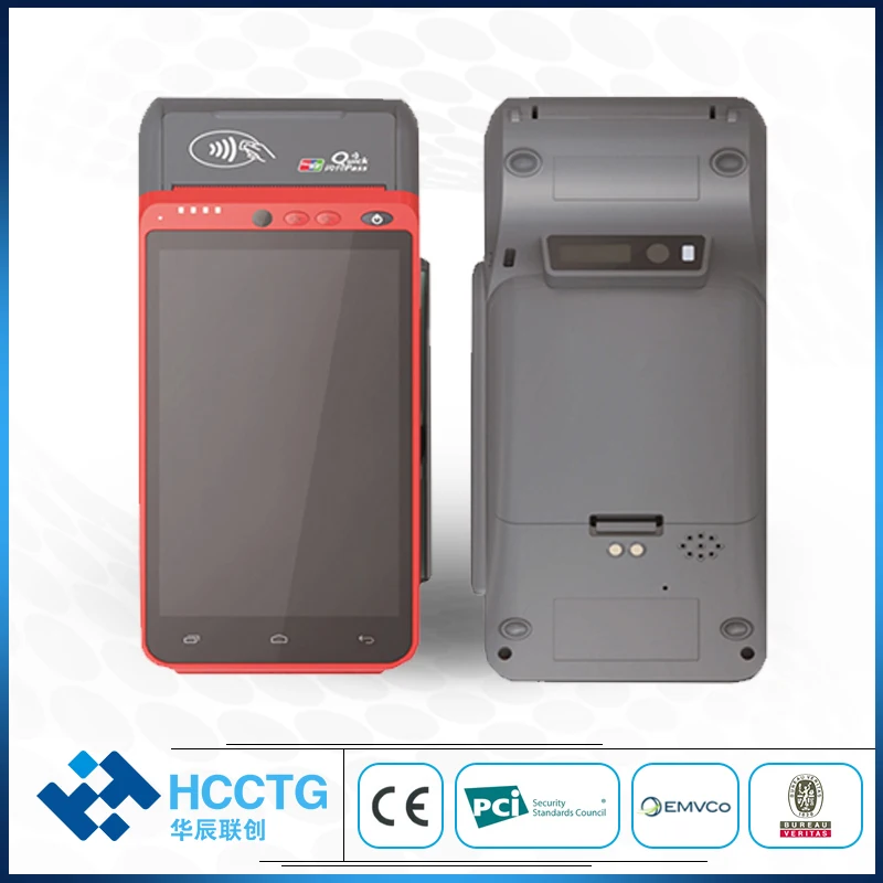 4G Smart Mobile Handheld Android 7,0 System POS Terminal PCI EMV Kartenleser NFC POS System HCC-Z100