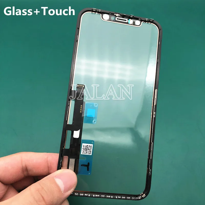 Glass Touch Frame For IP 12Pro X Xs Xsmax Xr 11 11Pro 11Promax Glass Touch TP LCD Display Screen Reinstall Refurbished Repair