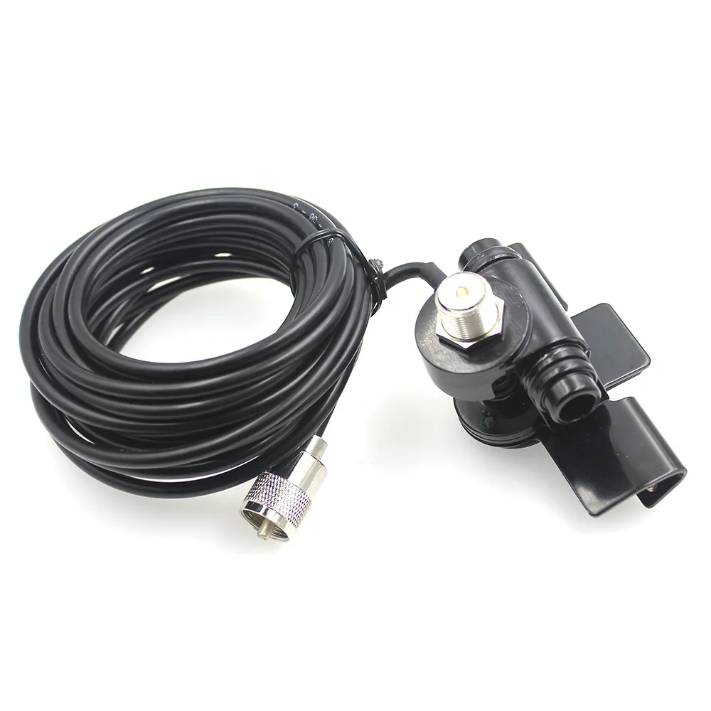 High Quality Mobile Radio Clip Mount RB-400 With Antenna Mount Cable 5M for Antannas Car Radio KT-8900D KT-7900D BJ-318 etc