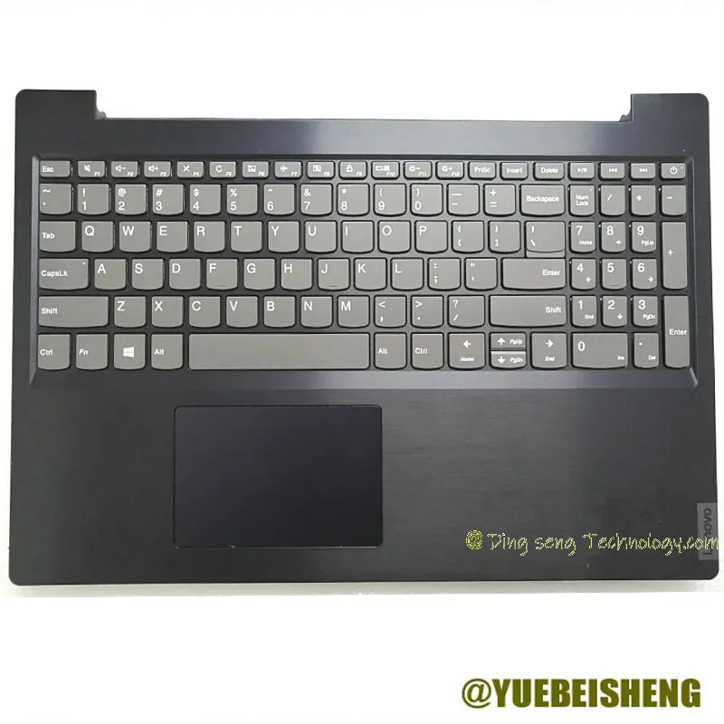 

YUEBEISHENG New For Lenovo IdeaPad L340-15 palmrest US keyboard Upper cover Touchpad,Black