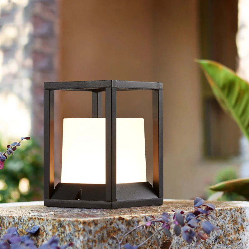 

Pillar Lamp Fence Outdoor Waterproof Lawn Lamp Pillar Garden Villa Outdoor Landscape Courtyard Lamp