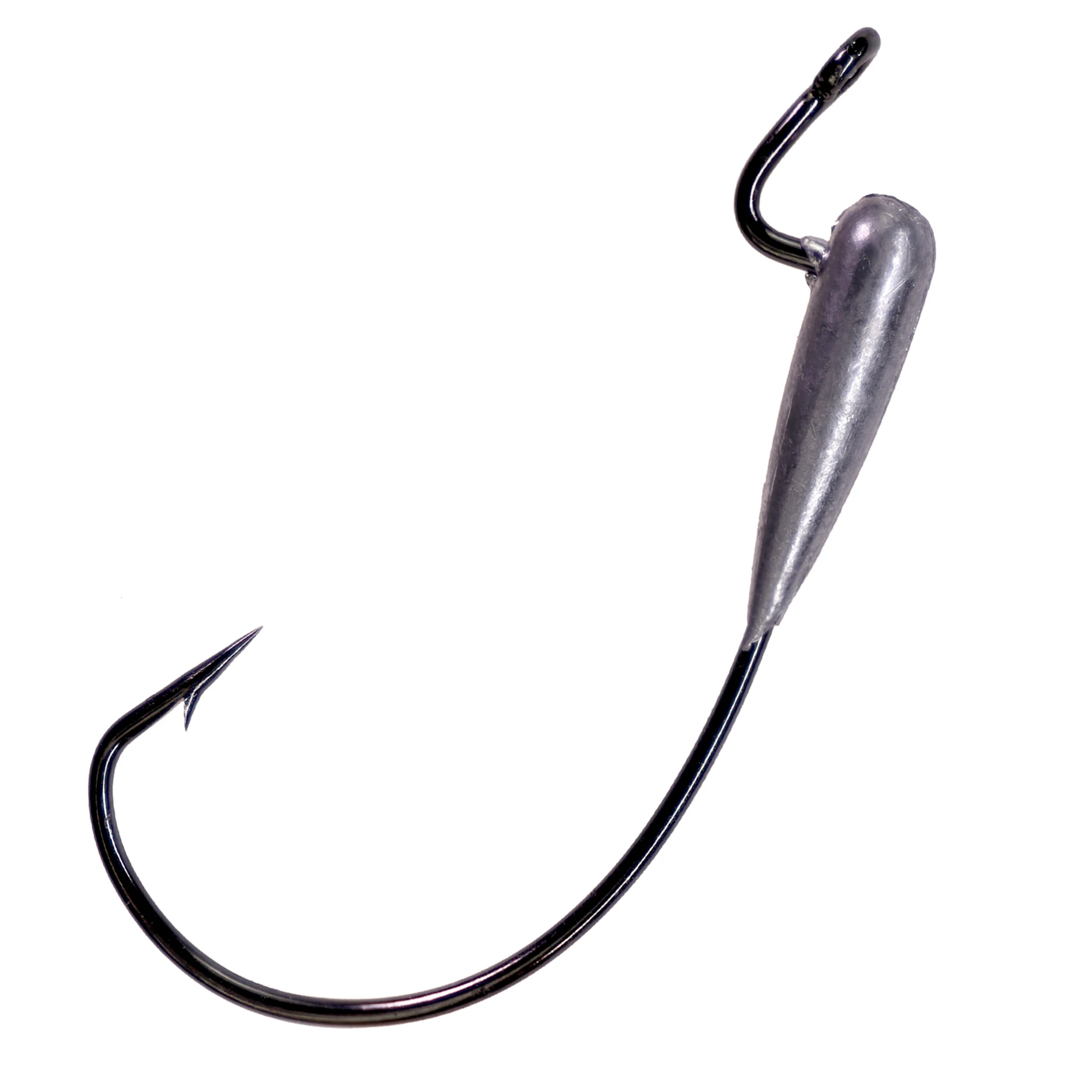 30pcs Mini Jig Head Hook 1g 2g 3.5g Fishing Leaded Heads Hooks For Soft Lure Freshwater Carbon Steel Crank Offset Hooks