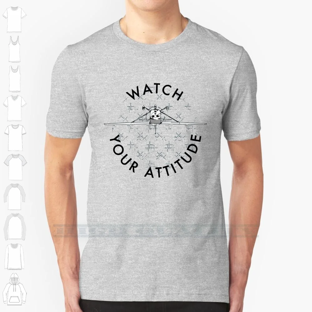 

Футболка Watch Your Attitude-Inverted Cessna 172, футболка из 100% хлопка Watch Your Attitude Aviation Quips Cessna 172, перевернутый пилотаж
