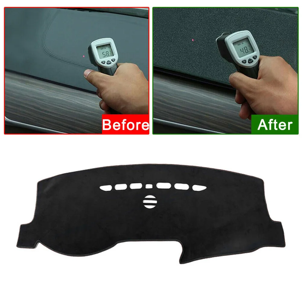 Car Dashboard Dash Mat Non-Slip Sun Cover Pad For Ford Fusion 2013 2014 2015 2016 2017 2018 2019 Left-Hand Drive