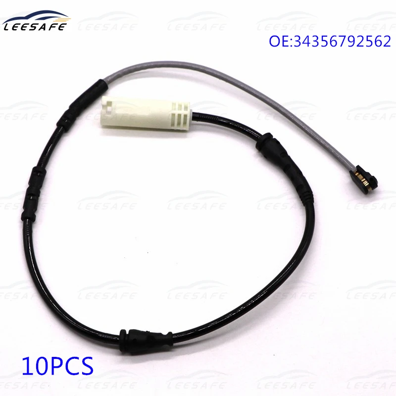 

10PCS Brake Wear Sensor 34356792562 for BMW X1 E84 2013 2014 2015 Front Axle Brake Pad Wear Warning Contact OEM NO 34356792562