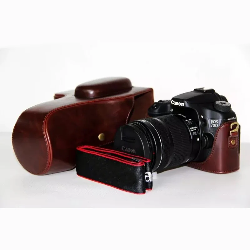 Portable PU Leather Case Cover for Canon EOS 60D: Real-World Protection, Fit, and Functionality Tested