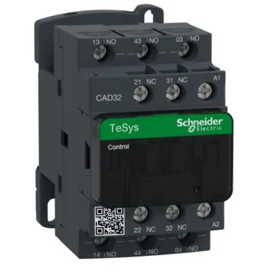 The elevator CAD50F7 TeSys Deca control relay - 5 NO - = 690 V - 110 V AC standard coil