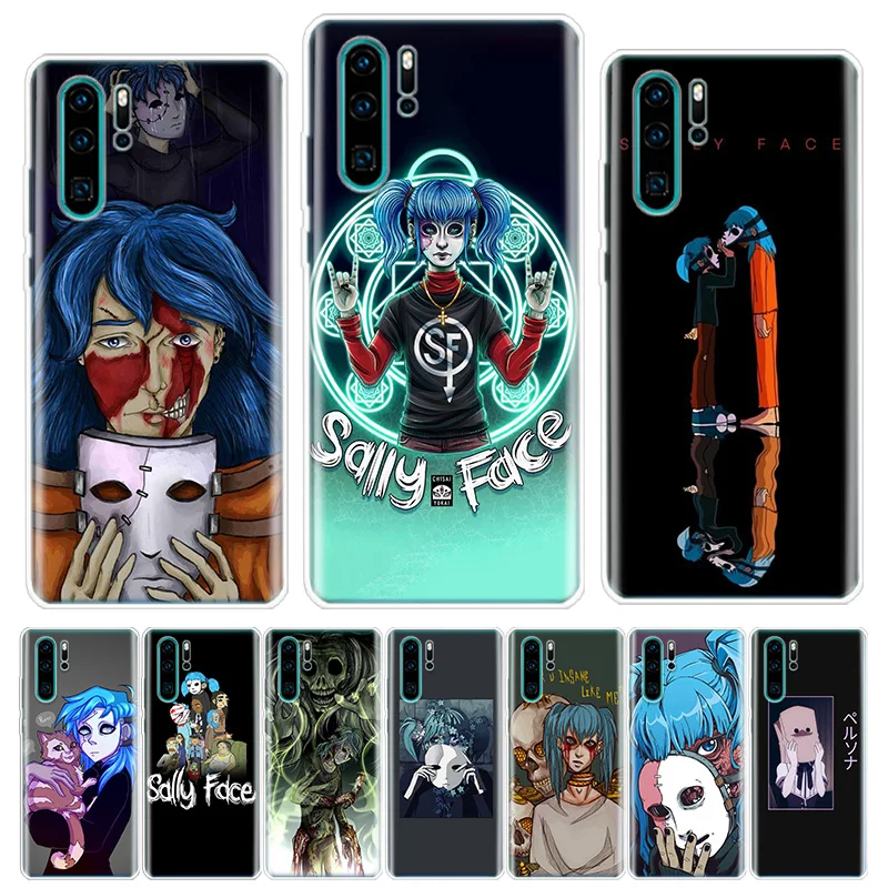 Sally Face Game Phone Case For Honor 50 20 Pro 10i 9 Lite 9X 8A 8S 8X 7S 7X 7A Huawei P Smart Z 2021 Y5 Y6 Y7 Y9 Cover Fundas Pa