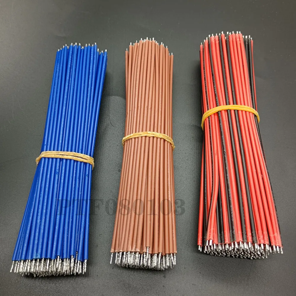 24AWG 15cm 100-200PCS/tinned breadboard PCB welding cable cable tin conductor wire 1007-24AWG connector wire