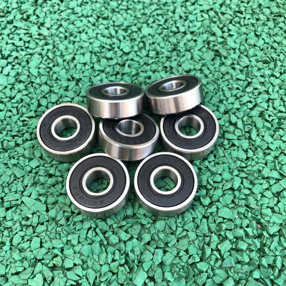 50 Stück 440C Edelstahl-Lager S608-2RS 8*22*7 mm ABEC-5 Rillenkugellager S608RS 608 8mmx22mmx7mm – Detail 1