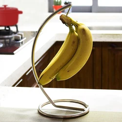 Fruit Hook Organizer Banana Vegetable Rack Storage for Living Room Desktop Multi-Functional Fruit Rack Creative Hanging Rack
