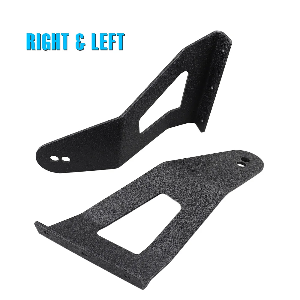 52” Curved Lights Mount Bracket Off-road Roof Windshield Led Bar Lights Mounting Brackets For Jeep Cherokee XJ 1984-2001