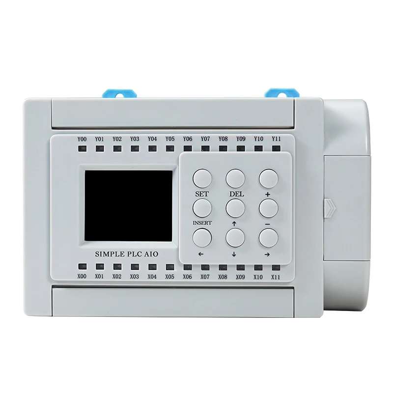 Huaqingjun 12-in 12-out Transistor Output PLC WIFI Analog RS485 Phone App Programmable PLC for Industrial Automation