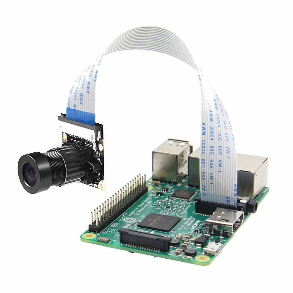 Webcam de Vídeo HD para Raspberry Pi 2, Raspberry Pi 3 B +, Módulo de Câmera, 5MP, 1080p, OV5647, Modelo B B +, Novo