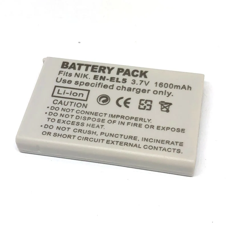 EN-EL5 ENEL5 EN EL5 Battery Charger For Nikon Coolpix P3 P4 P80 P90 P100 P500 P510 P520 P530 P5000 P5100 P5200 7900 P6000 3700