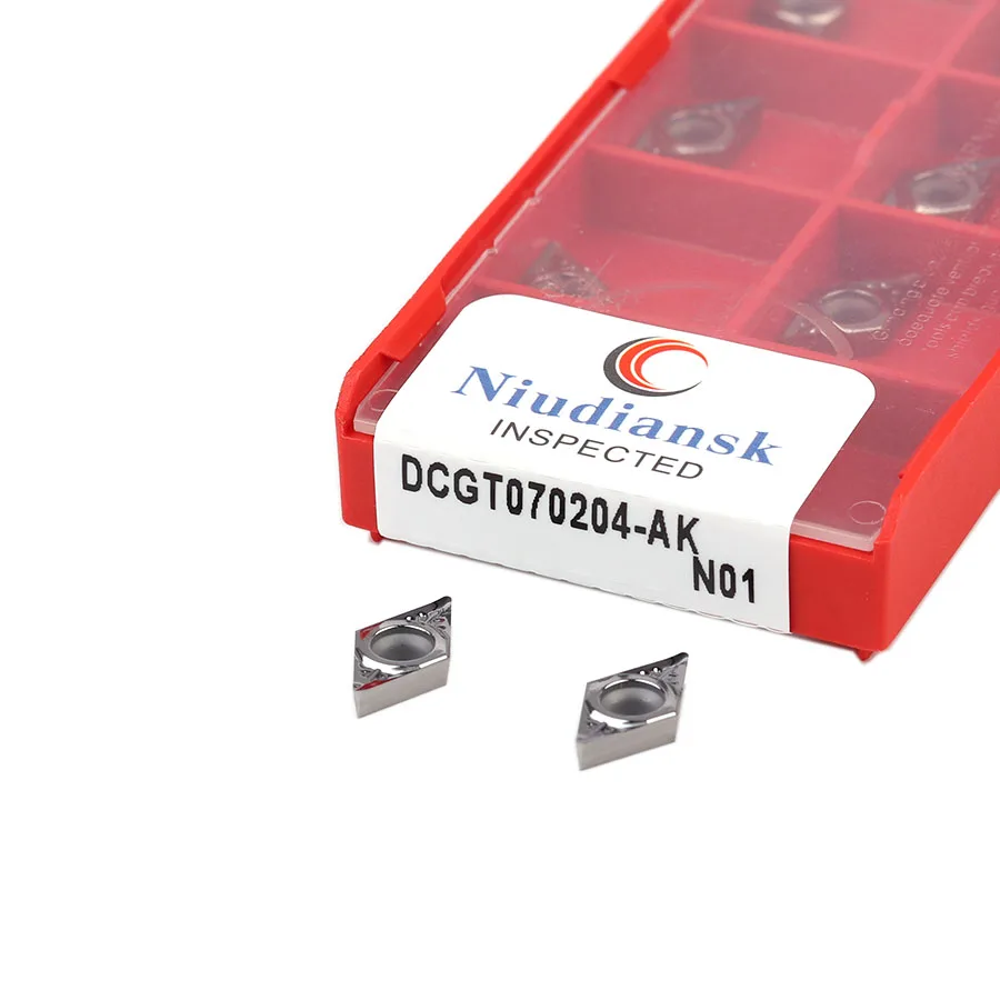 DCGT070202-AK N01, карбидные вставки, Φ инструмент для обточки внутренним отверстием, Φ N01, инструмент для токарного станка с ЧПУ, для обработки алюминия