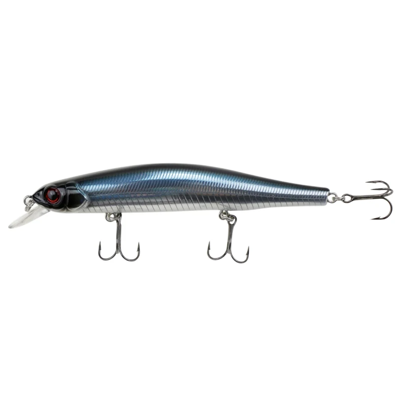 

110mm 17g Sea Fishing Hard Suspending Lure Suspend Minnow Fishing Lures for River and Lake Fishing Walkers for Sea Bass