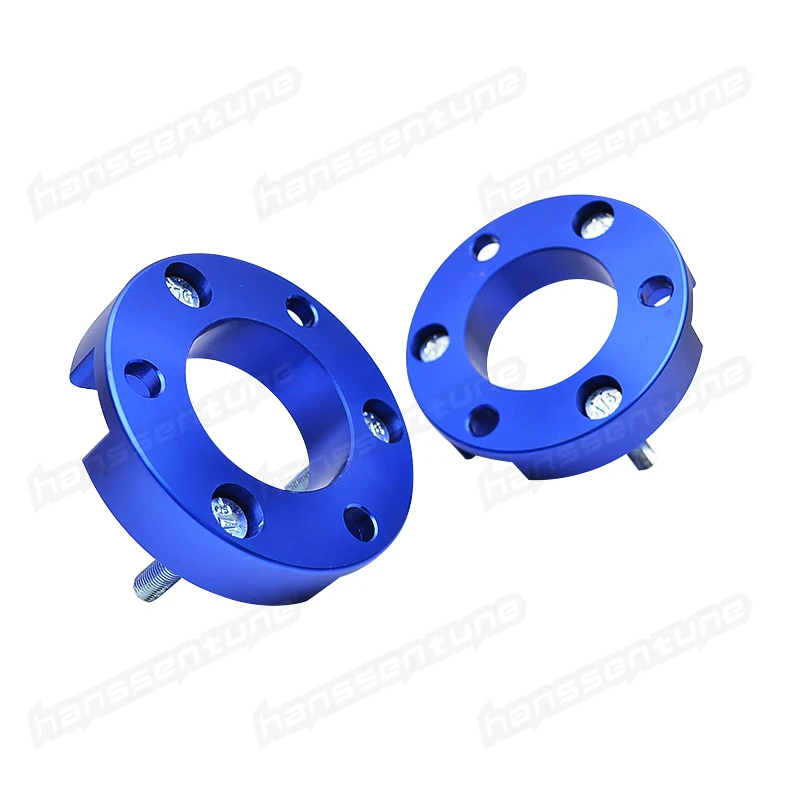 4WD Front Coil Strut Spacer 25mm Car Aluminum Coil Spring Lift Spacer Kit For Ranger T6 T7 T8 /BT50 2012+/LC90/LC95