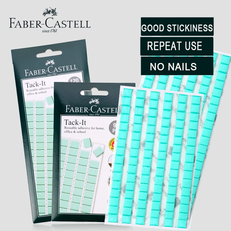 

Faber Castell Adhesive Tack-It Multipurpose Reusable/Removable for Home/School Wall Sticky Putty Non-Toxic