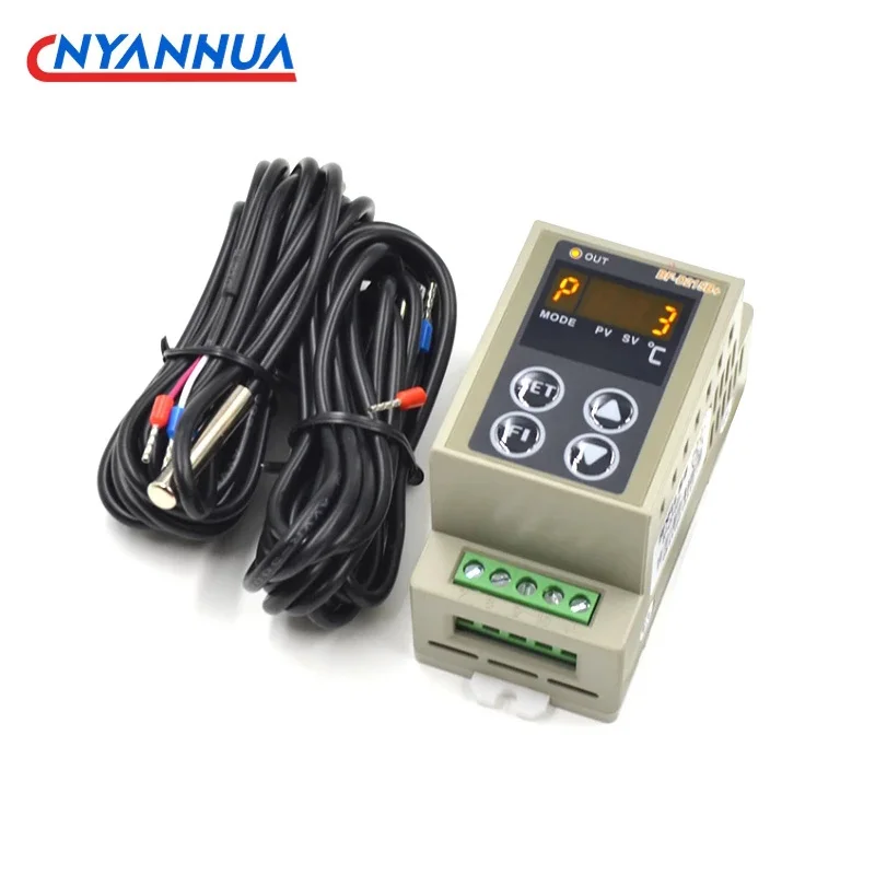 Rail Type Temperature Difference Meter Solar Hot Water Circulation Temperature Difference Controller