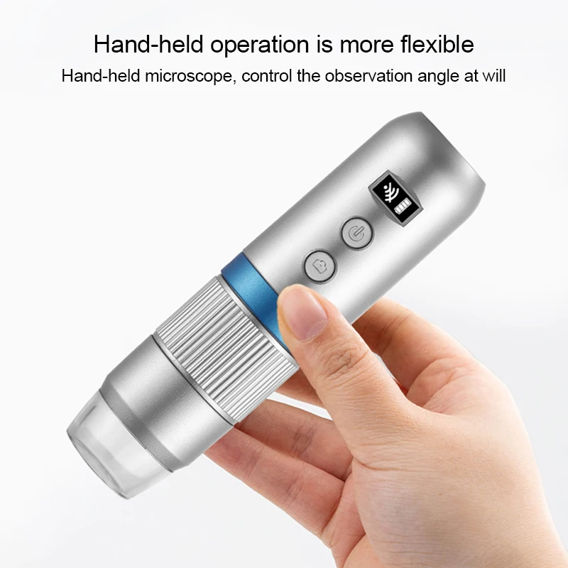 1000X WiFi Wireless Microscope Handheld Digital Microscope With 8 LED Electronics Camera Magnifier For Phone Soldering Repair