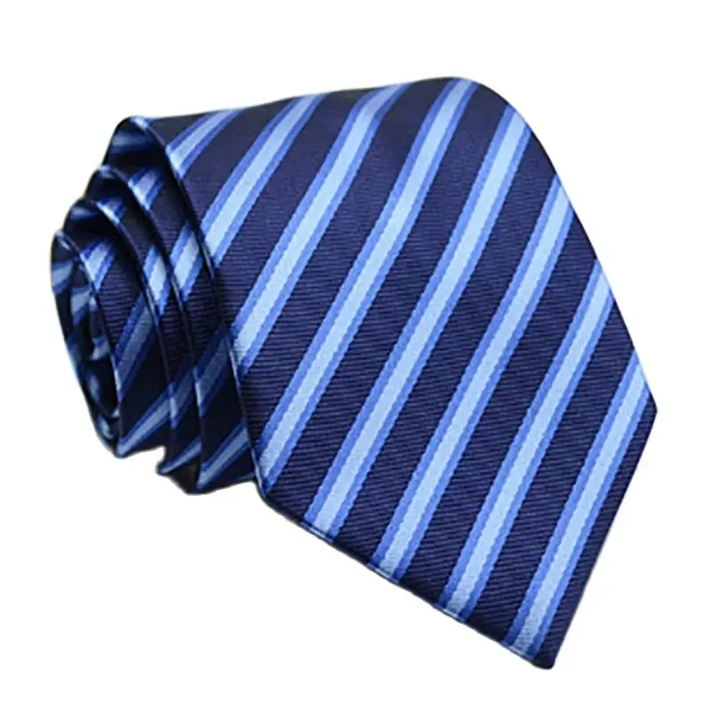 

Wholesale New Solid Stripe 8C Arrow Jacquard Business Men's Tie