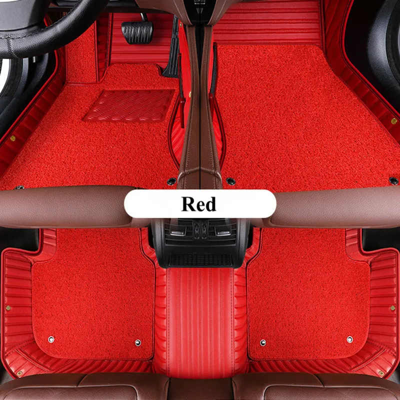 Good quality! Custom special car floor mats for BMW 218i 220i 225i 228i M235i Gran Coupe 2022-2020 durable double layers carpets