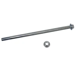 Motorcycle Wheel Axle 12mm/15MM/17mm for Honda Yamaha Suzuki Loncin KTM Lifan 100cc-600cc Length of 210mm-305mm Axle With Nut