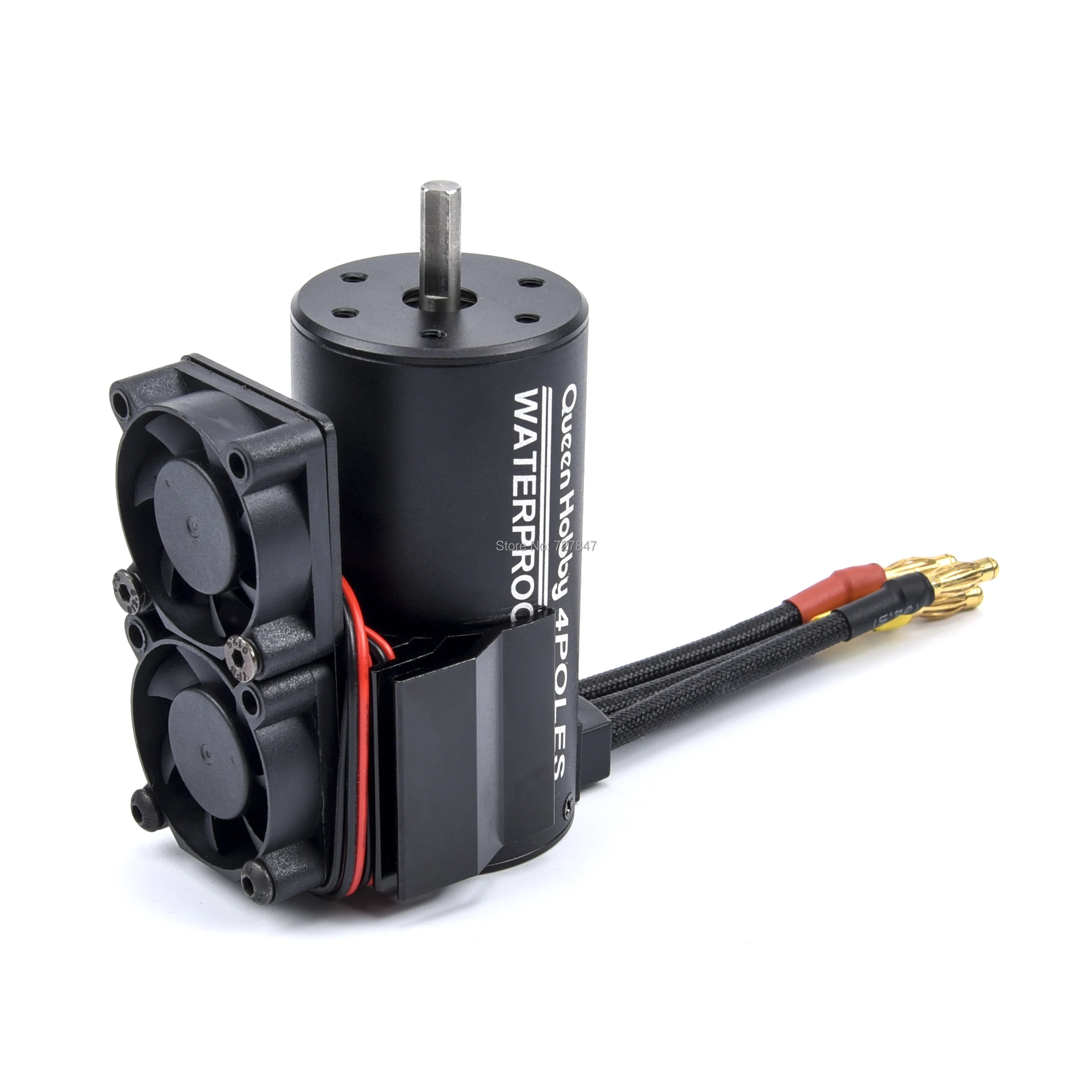 Waterproof 3660 3300KV / 3800KV & 3670 2150KV / 2650KV Brushless Motor 80A / 120A Brushless ESC Combo Set for 1/8 RC Car