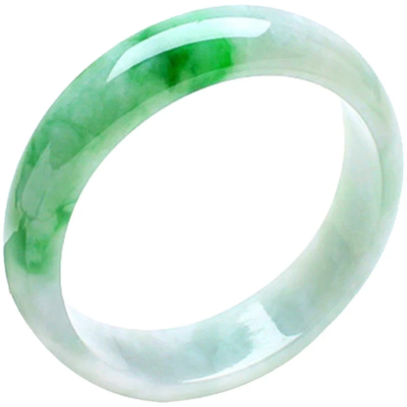 Natural Myanmar Emerald A-Class Ice Green Jade Bracelet