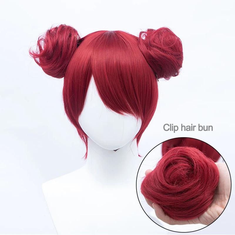 DIANQI 27 kolory krótkie kręcone chignon rozszerzenie syntetyczny cosplay messy chignon donut roller bun klamra na hairpiece dla kobiet