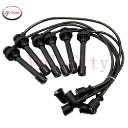 Spark Plug Wire Set Ignition Cable For Mitsubishi Pajero II Montero L200 Shogun II Part No# MD173402 ADC41614 7729 73406