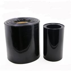 1KG PVC Heat Shrink Tube Black Shrinkable Cable Sleeve For 18650 Lithium Battery Pack Insulating Sleeve Shrink Tube Many Sizes