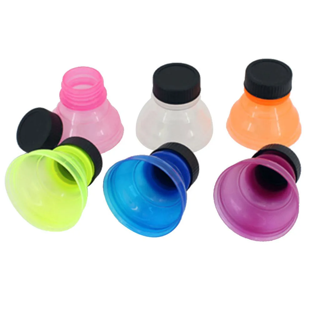 Hot Sale 6Pcs Soda Saver Pop Beer Beverage Can Cap Flip Bottle Top Lid Protector Snap On Top Lid Container Jars Tins Protector