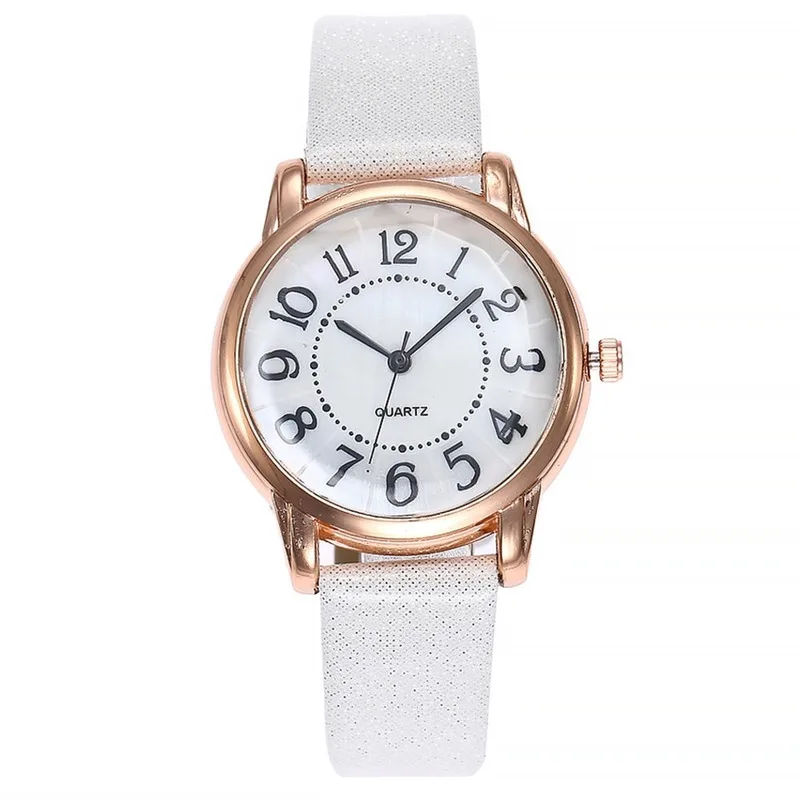 Fashion Brand Women's Watches  Leather  New Strap Ladies Dress Luxury Watch reloj mujer Analog Mens Wrist Watch relogio