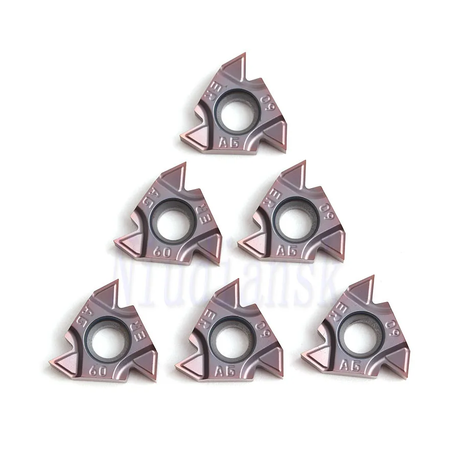 Imagem -06 - Inserção de Carboneto de para Torno Cnc 16erm Ag60 16erm Ag55 Nk9018 16irm Ag60 16irm Ag55 Nk9018 de Alta Qualidade Aço Inoxidável