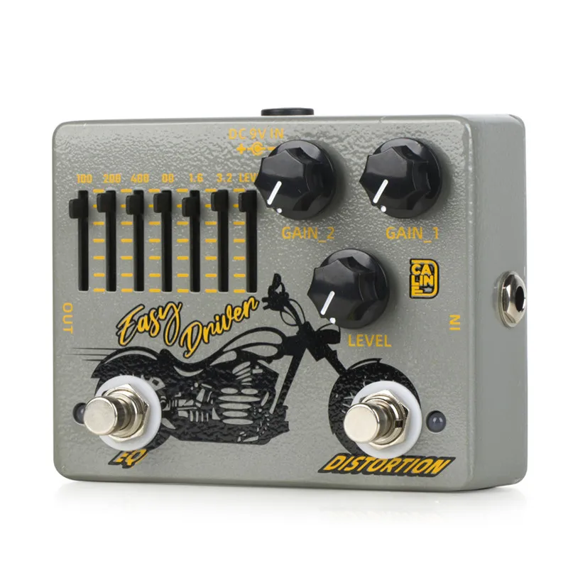 Caline DCP-04 EASY coupon VER Distortion EQ Effprotected Pedal JEAccessrespiration touristes JEPedal