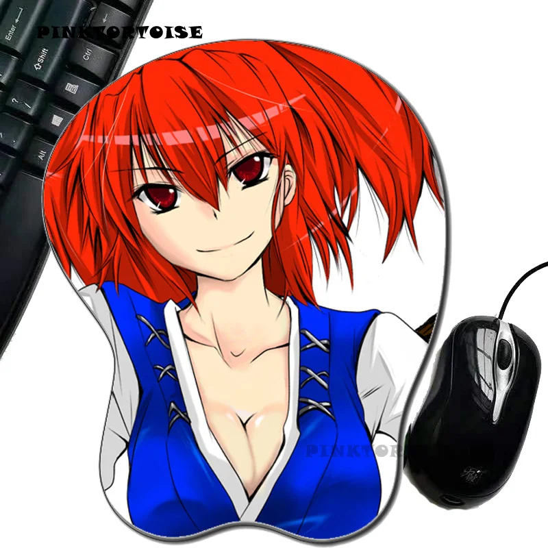 

PINKTORTOISE Anime onozuka komachi 3D Soft Gel Gaming Mouse Pad Mousepad Cartoon Wrist Rest Keyboard Pad Computer Mat Gifts