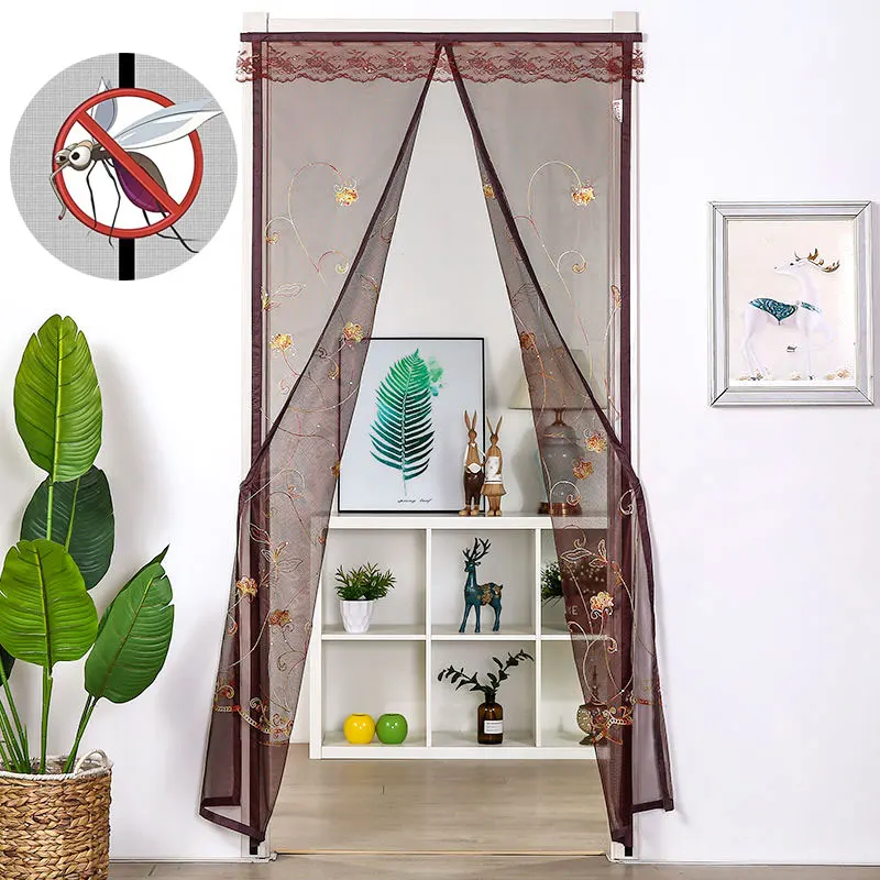 

Summer Magnetic Mosquito Net Anti Bug Fly Door Curtains Mesh Automatic Closing Door Screen Kitchen Door Curtain Anti Mosquito