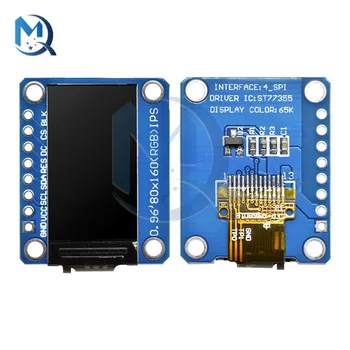3,3 V 0,9 inch LCD Display Modul ST7735S Fahrer 80x160 Auflösung IPS Vollen Farbe Bildschirm LCD Modul SPI serial Interface Für Ardu
