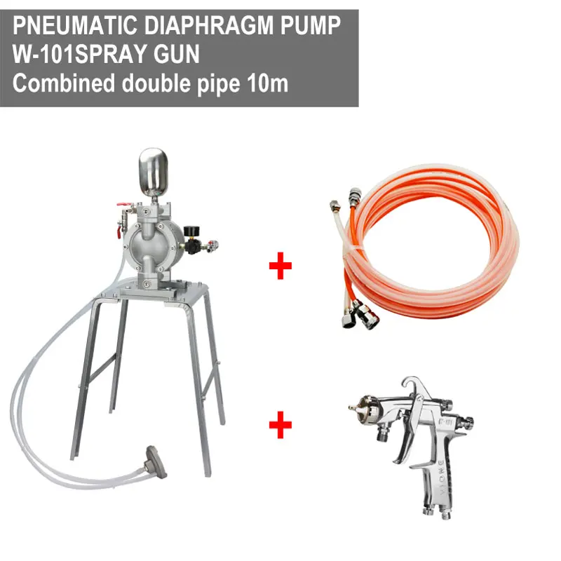 Explosion Proof Pneumatic Double Diaphragm Pump, Paint Pump, 3 / 8 \